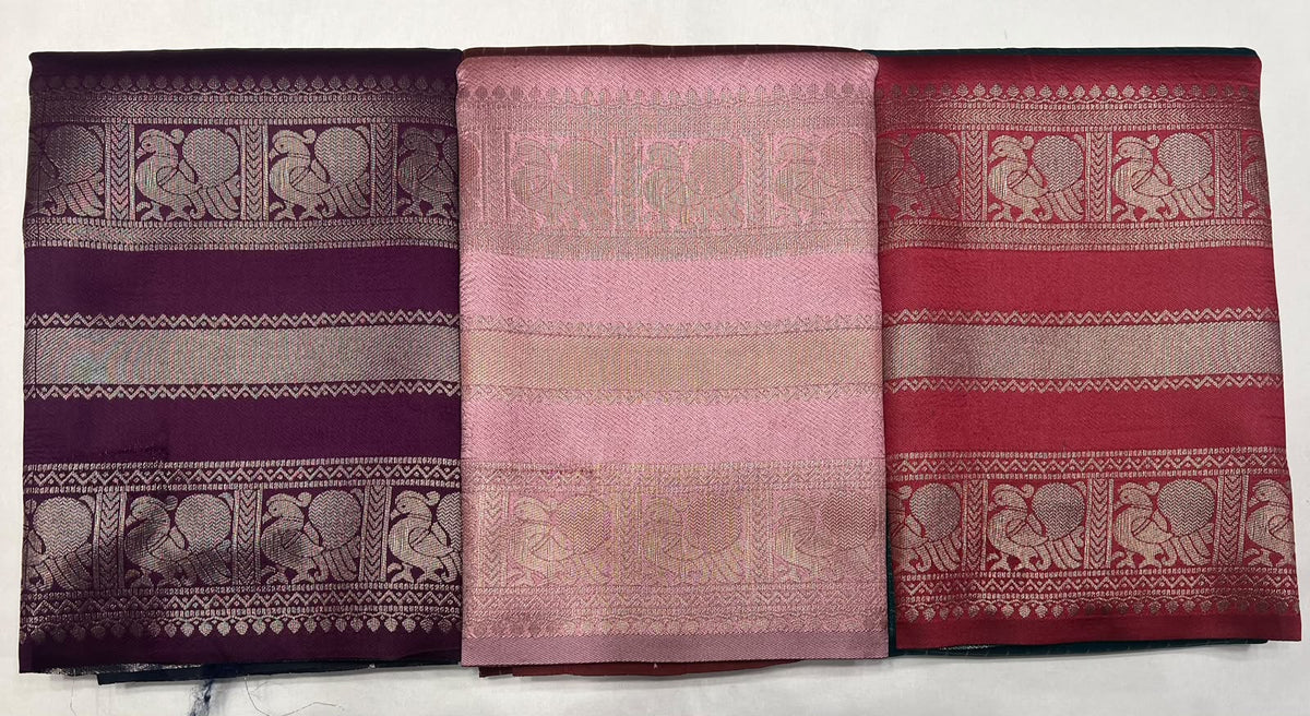 Combo Offer Get 3  Art Silk Saree's At 1499*3