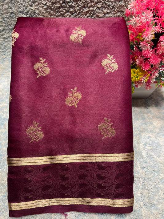 Dola chiffon silk sarees