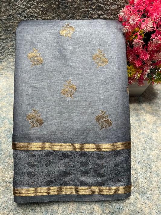 Dola chiffon silk sarees