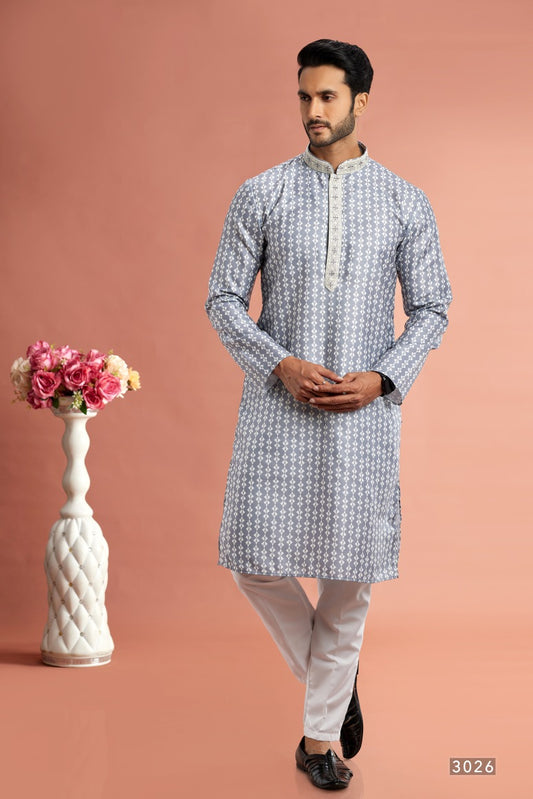 Cotton Kurta Pyjama