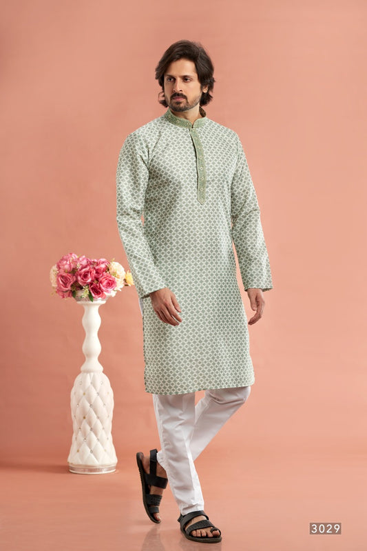 Cotton Kurta Pyjama