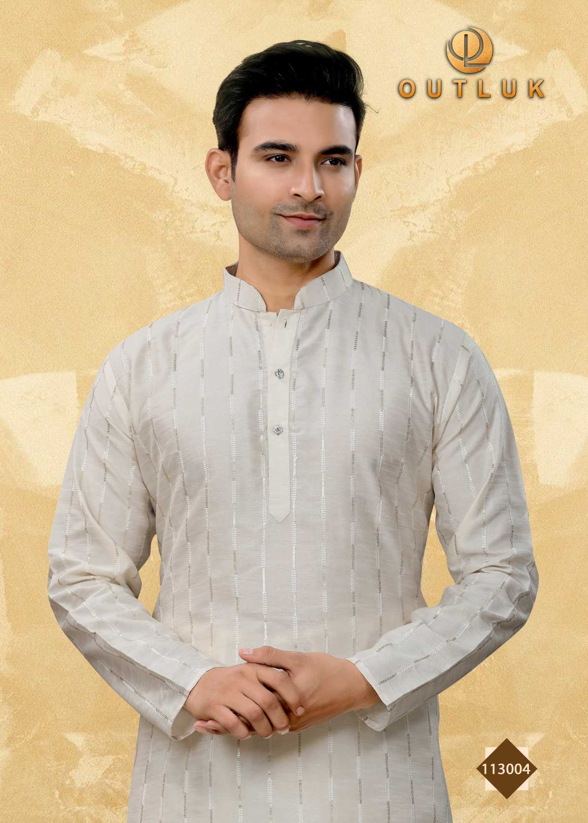 Raymond Cotton Kurta Pyjama – Sudarshansarees - Main Image