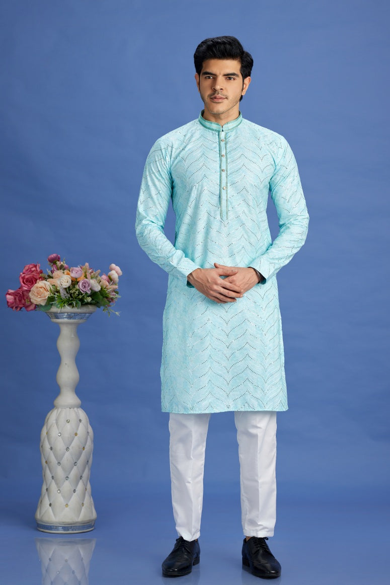 Cotton Kurta Pyjama