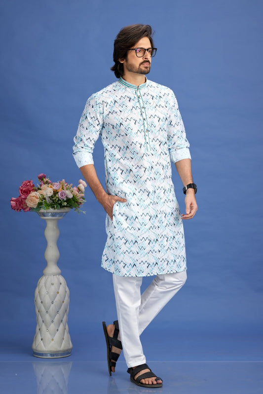 Cotton Kurta Pyjama