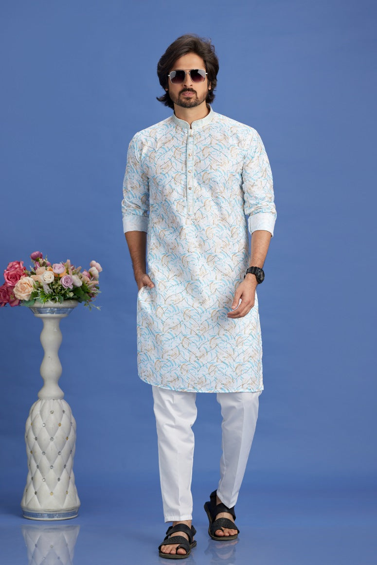 Cotton Kurta Pyjama