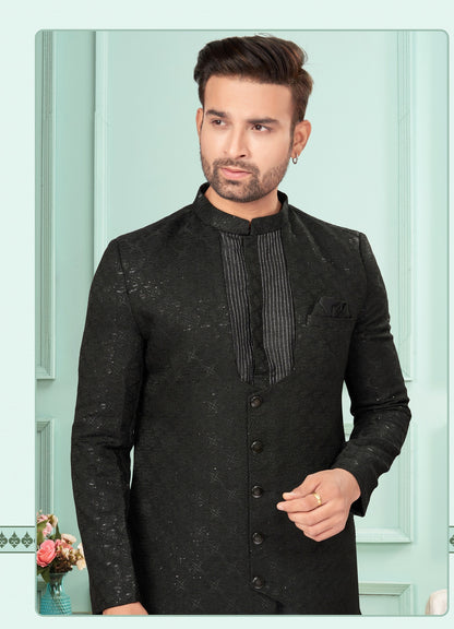 Kurta Pyjama With Jacket