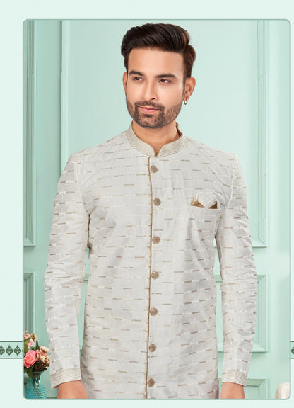 Kurta Pyjama With Jacket