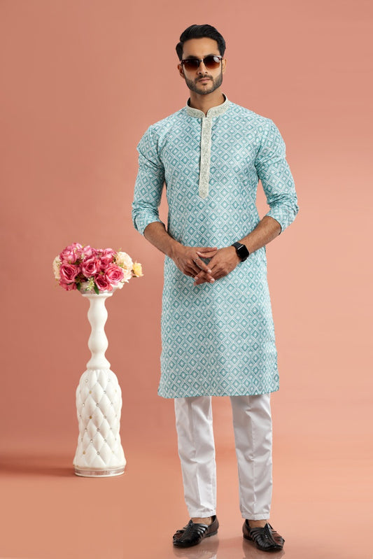 Cotton Kurta Pyjama