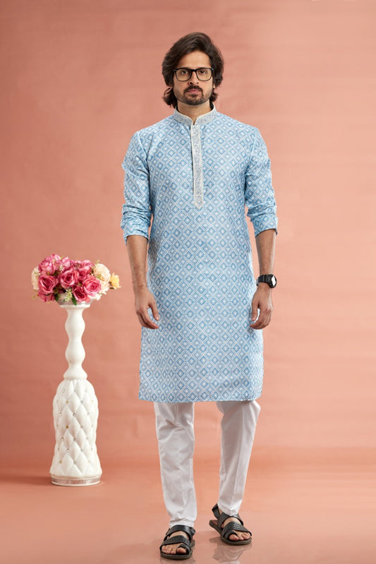 Cotton Kurta Pyjama