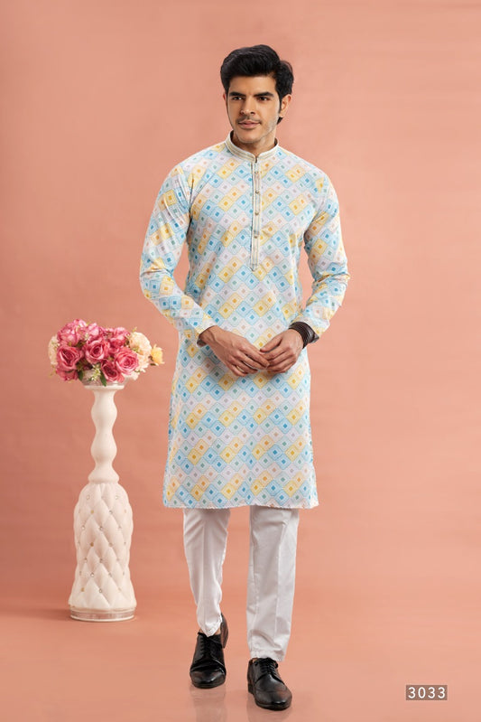 Cotton Kurta Pyjama