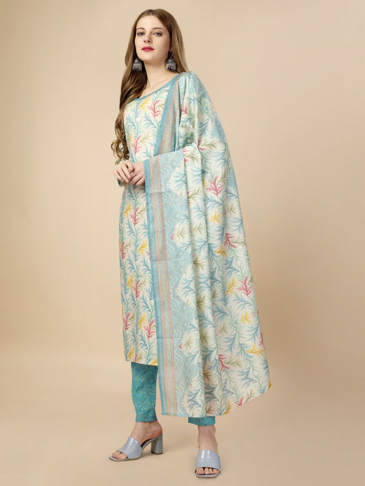 Pure Cotton Salwar Suits (3 Piece )