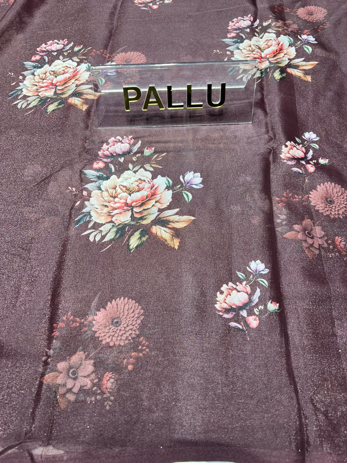 Pure Linen Silk Saree.