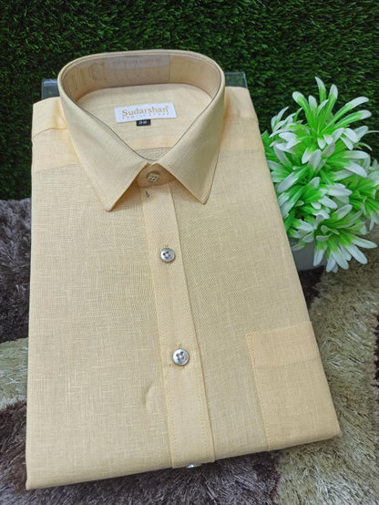 Pure Linen Shirts.