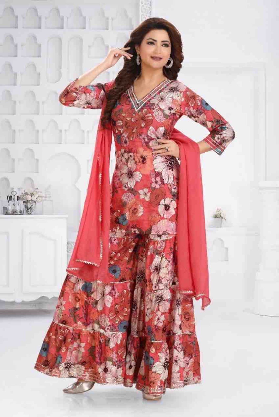 Cotton Gharara Suits
