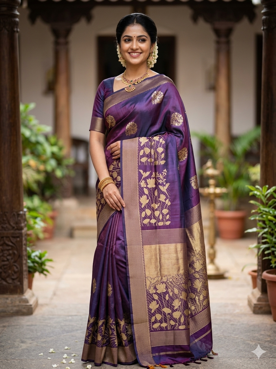 Pure Kanchipuram Silk Saree
