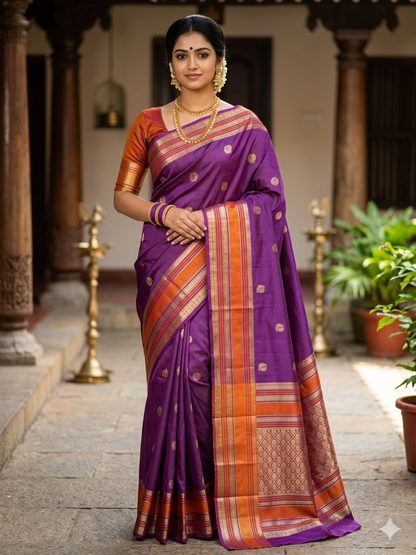 Pure Kanchipuram Silk Saree