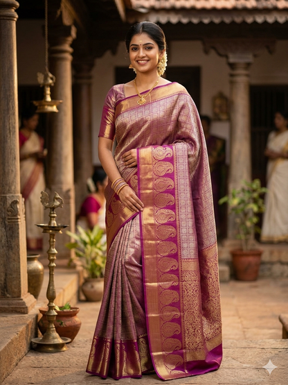 Pure Kanchipuram Silk Saree
