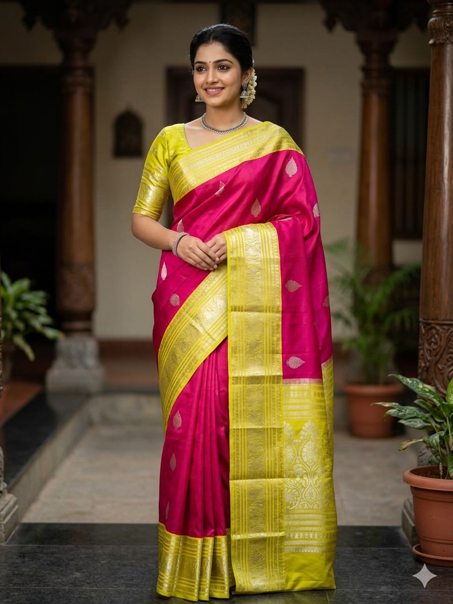Pure Kanchipuram Silk Saree