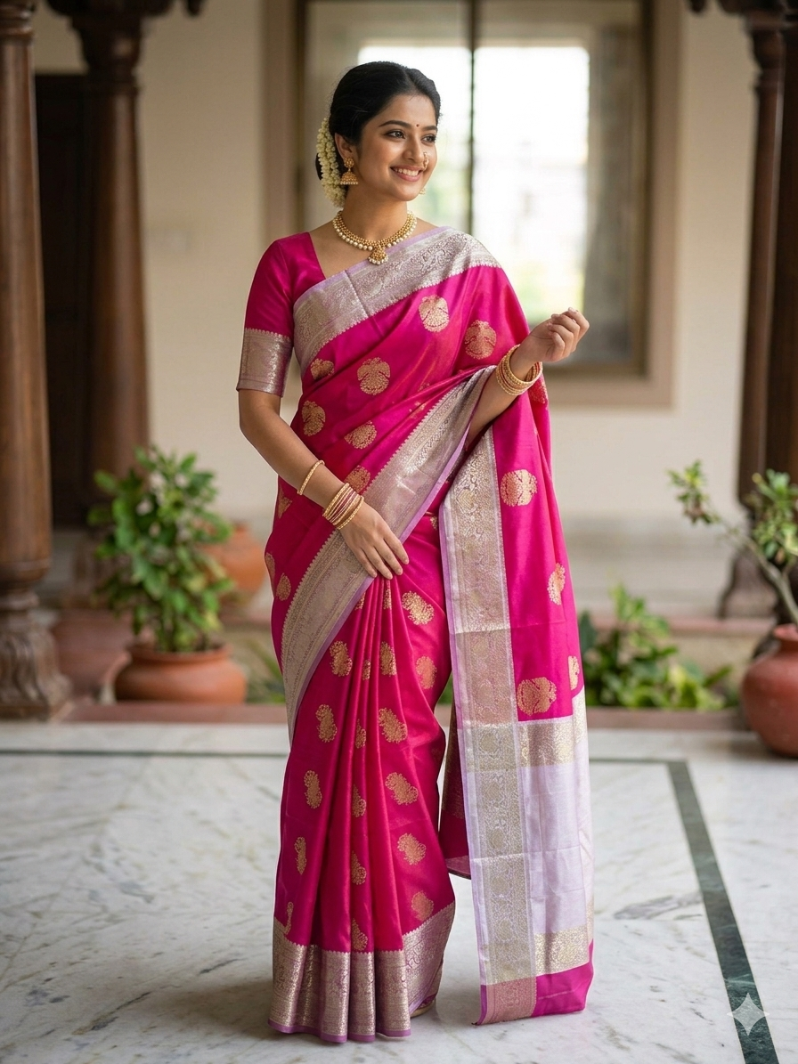 Pure Kanchipuram Silk Saree
