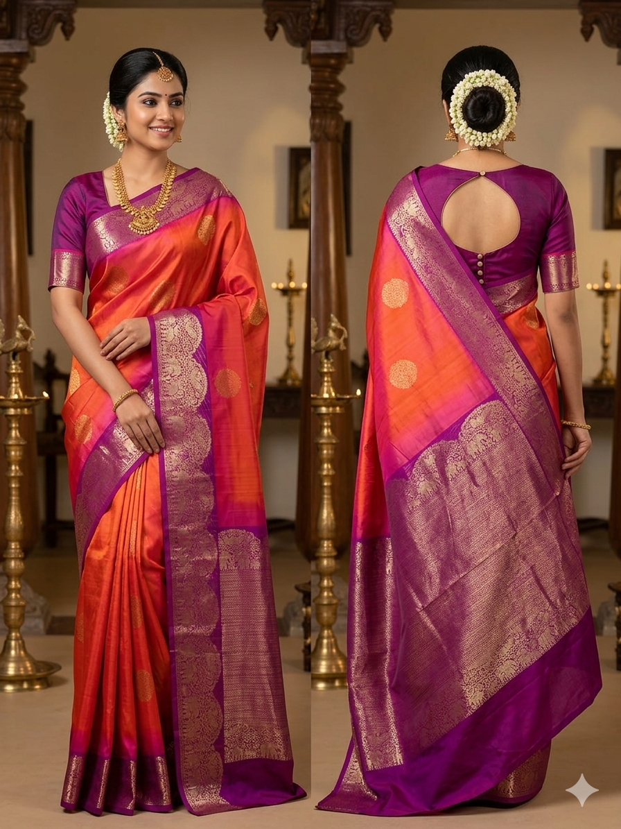 Pure Kanchipuram Silk Saree