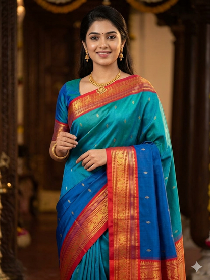 Pure Kanchipuram Silk Saree