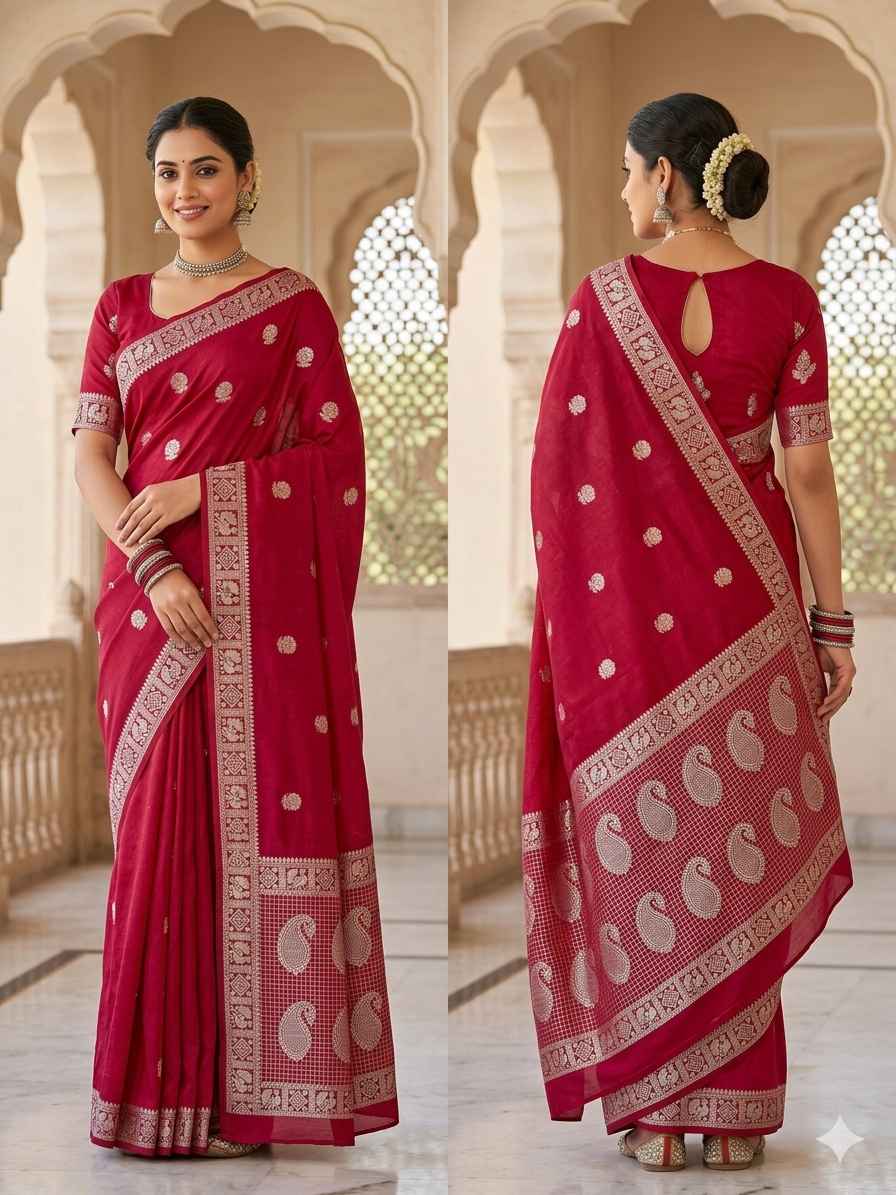 Artificial / Mix Crape Sarees