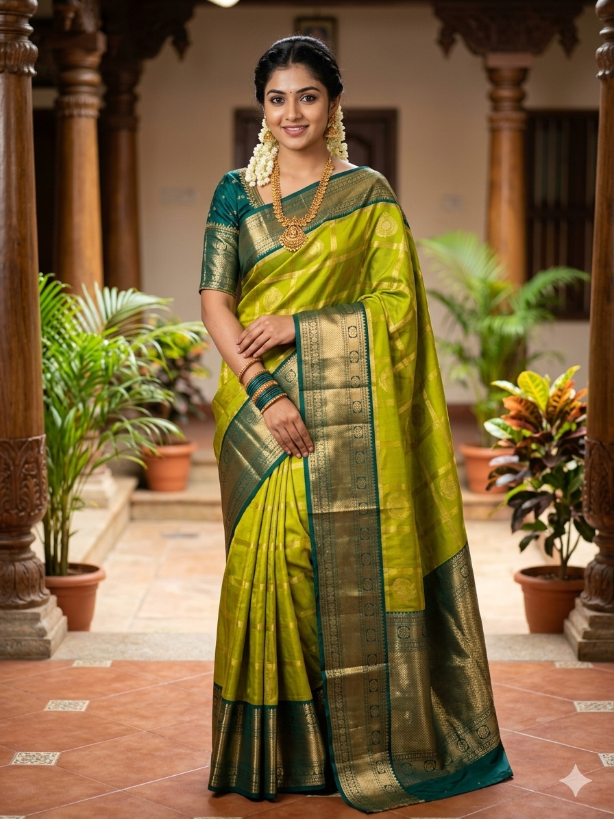 Pure Kanchipuram Silk Saree