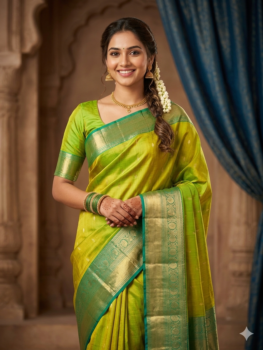Pure Kanchipuram Silk Saree
