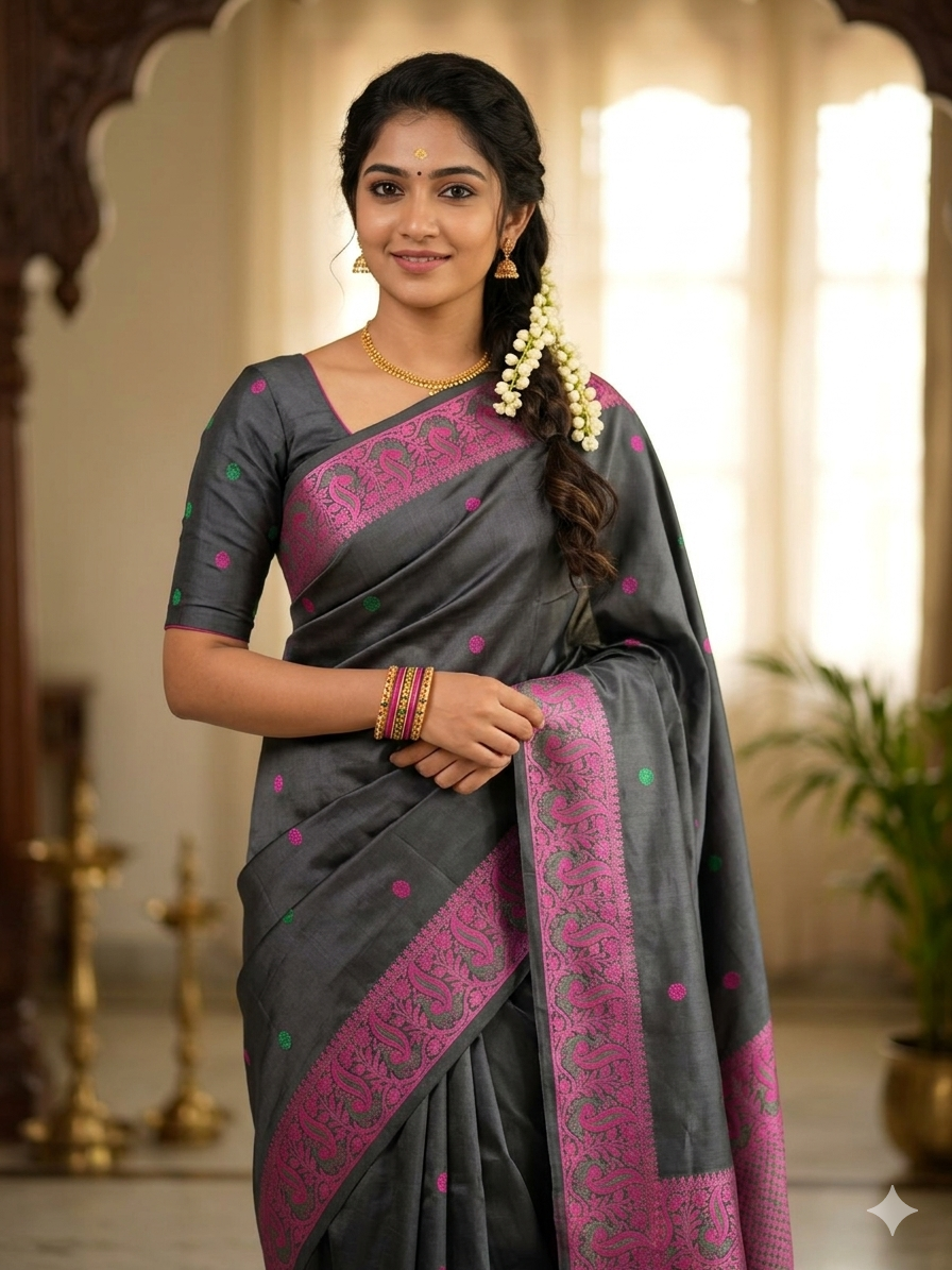 Pure Kanchipuram Silk Saree