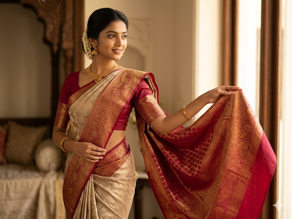 Pure Kanchipuram Silk Saree