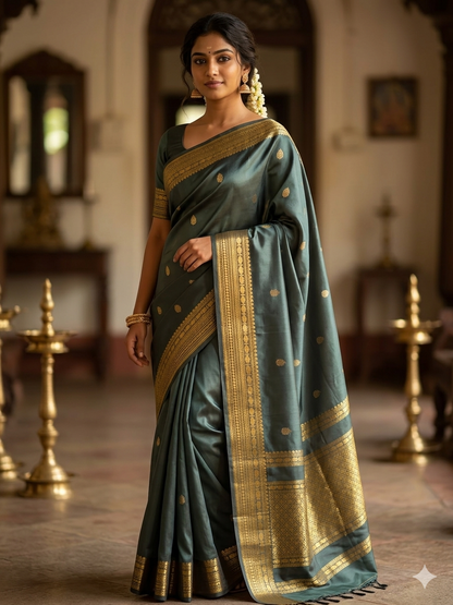 Pure Kanchipuram Silk Saree