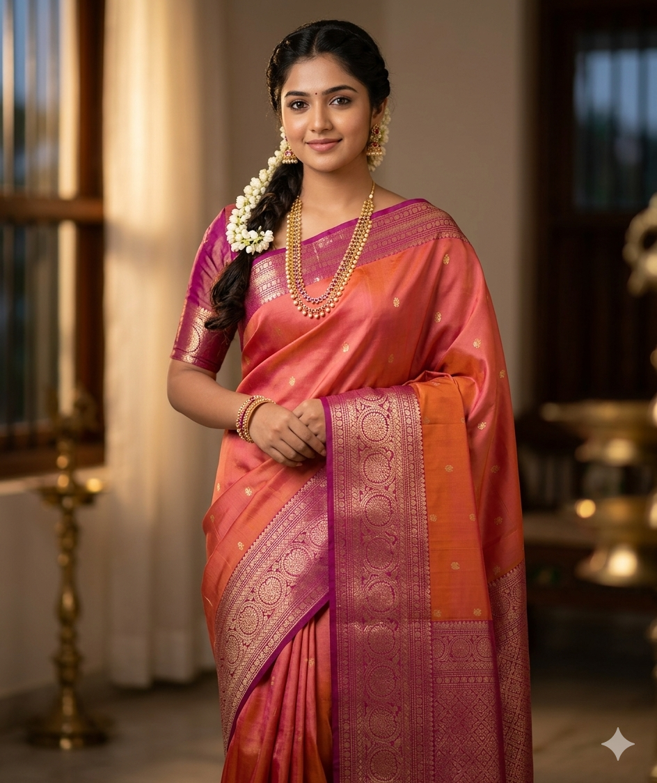 Pure Kanchipuram Silk Saree