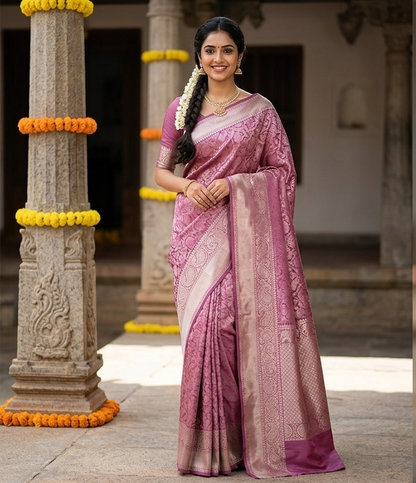 Pure Kanchipuram Silk Saree