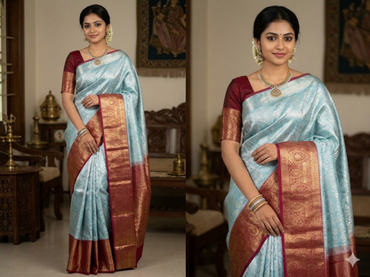 Pure Kanchipuram Silk Saree