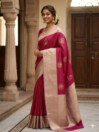 Pure Kanchipuram Silk Saree