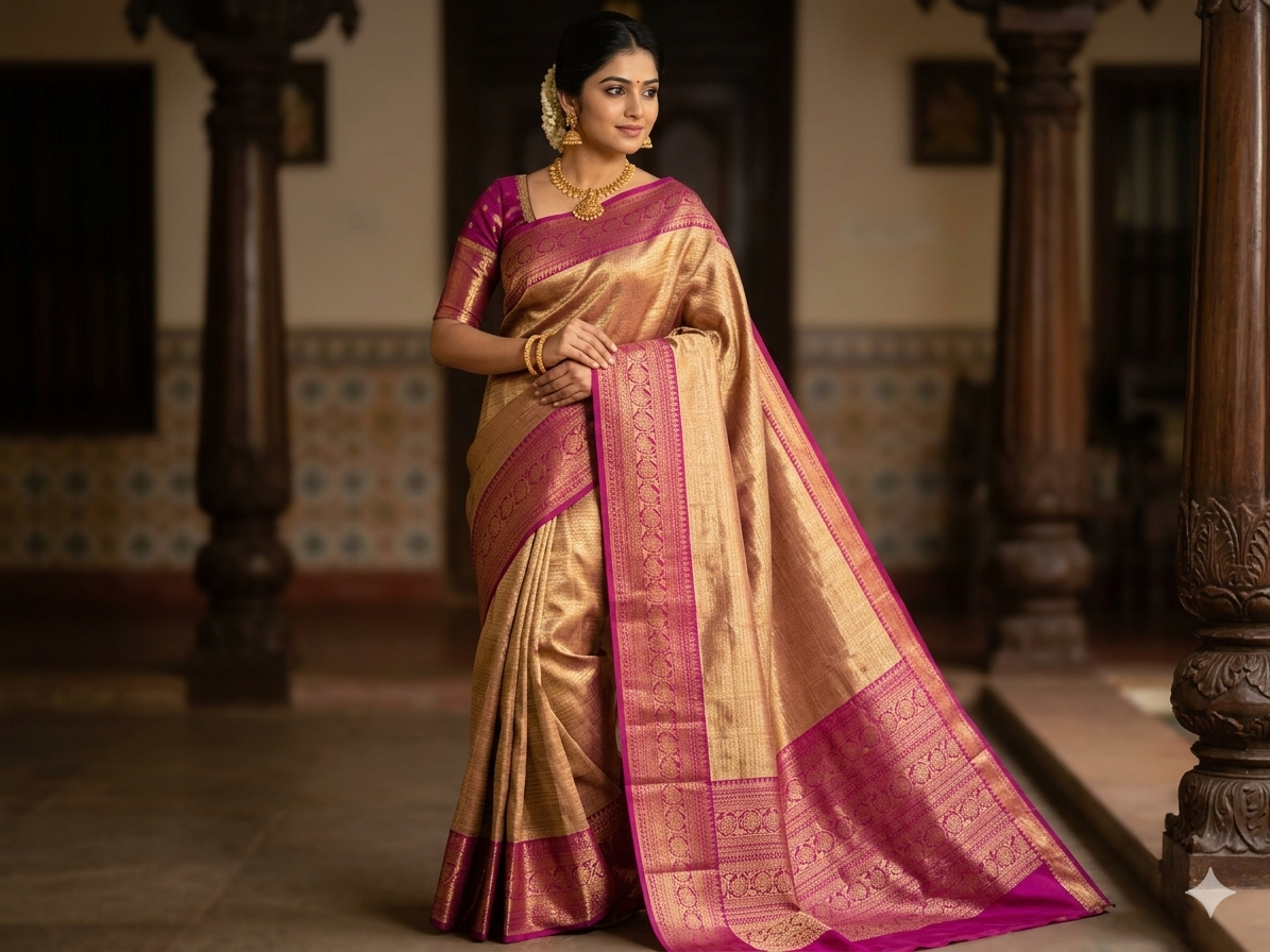 Pure Kanchipuram Silk Saree