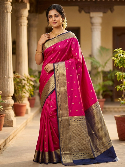 Pure Mysore Silk Saree ( 60 Grams )