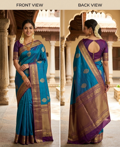 Pure Kanchipuram Silk Saree