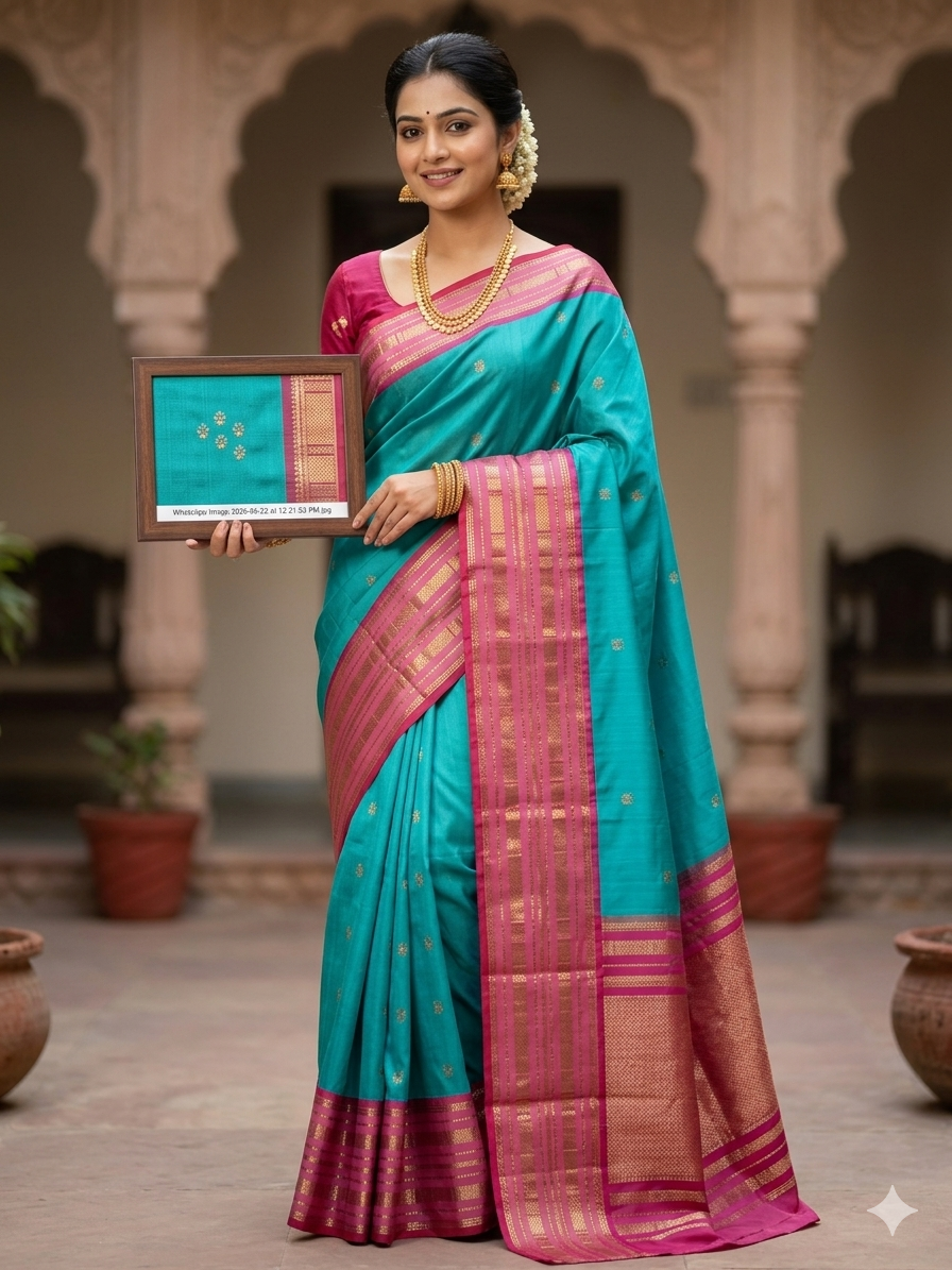 Pure Kanchipuram Silk Saree