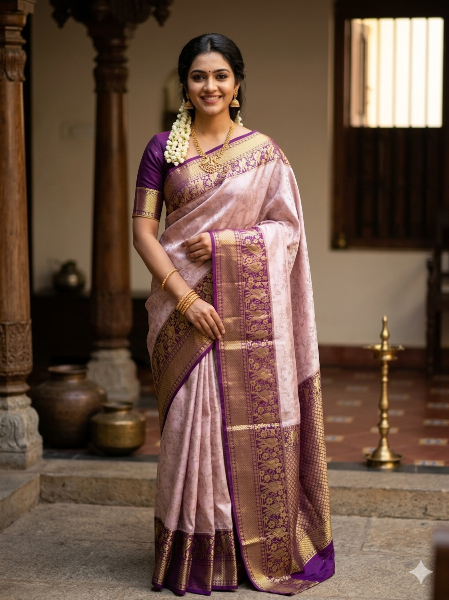 Pure Kanchipuram Silk Saree