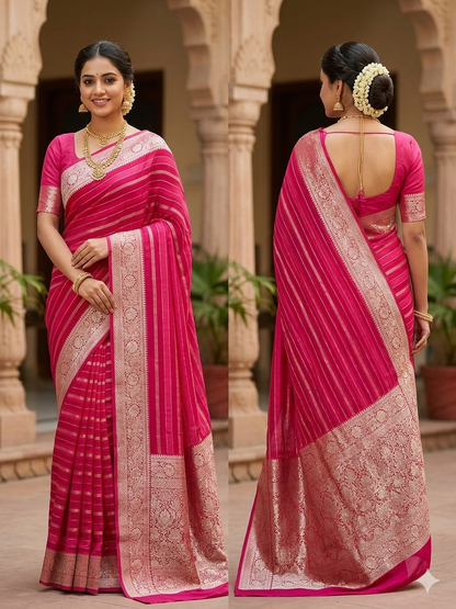 Artificial / Mix Crape Sarees