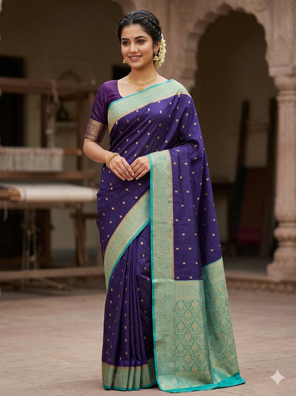 Pure Mysore Silk Saree.