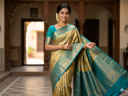 Pure Kanchipuram Silk Saree