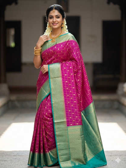 Pure Mysore Silk Saree.