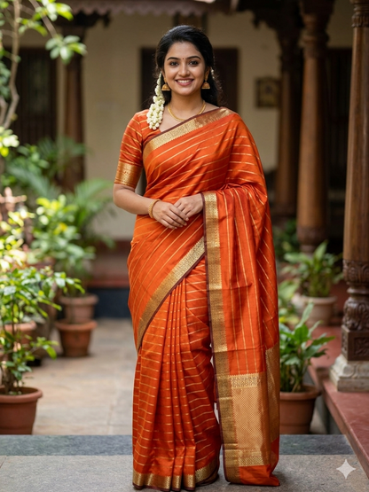 Pure Mysore Silk Saree ( 60 Grams )