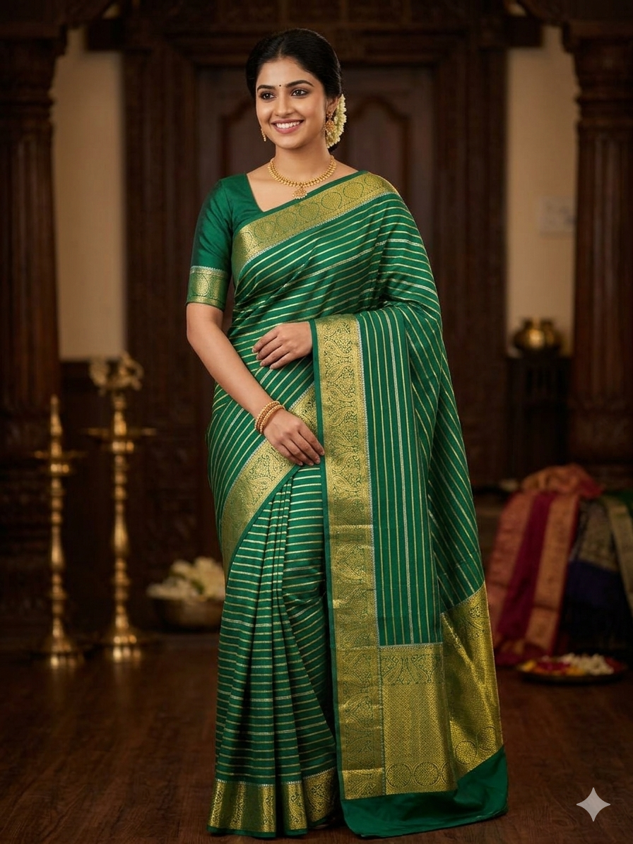 Pure Kanchipuram Silk Saree