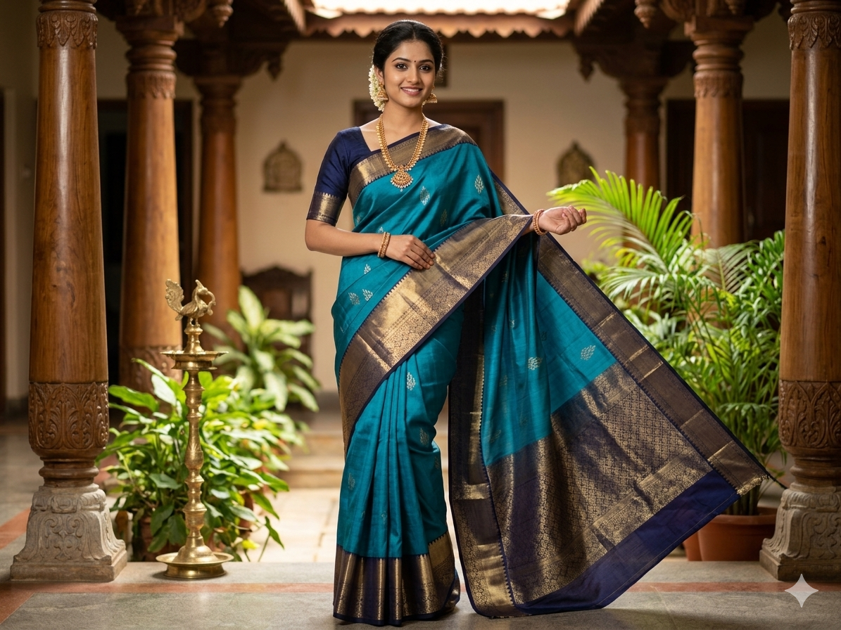 Pure Kanchipuram Silk Saree