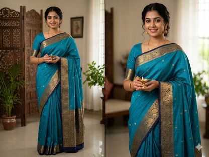 Pure Kanchipuram Silk Saree