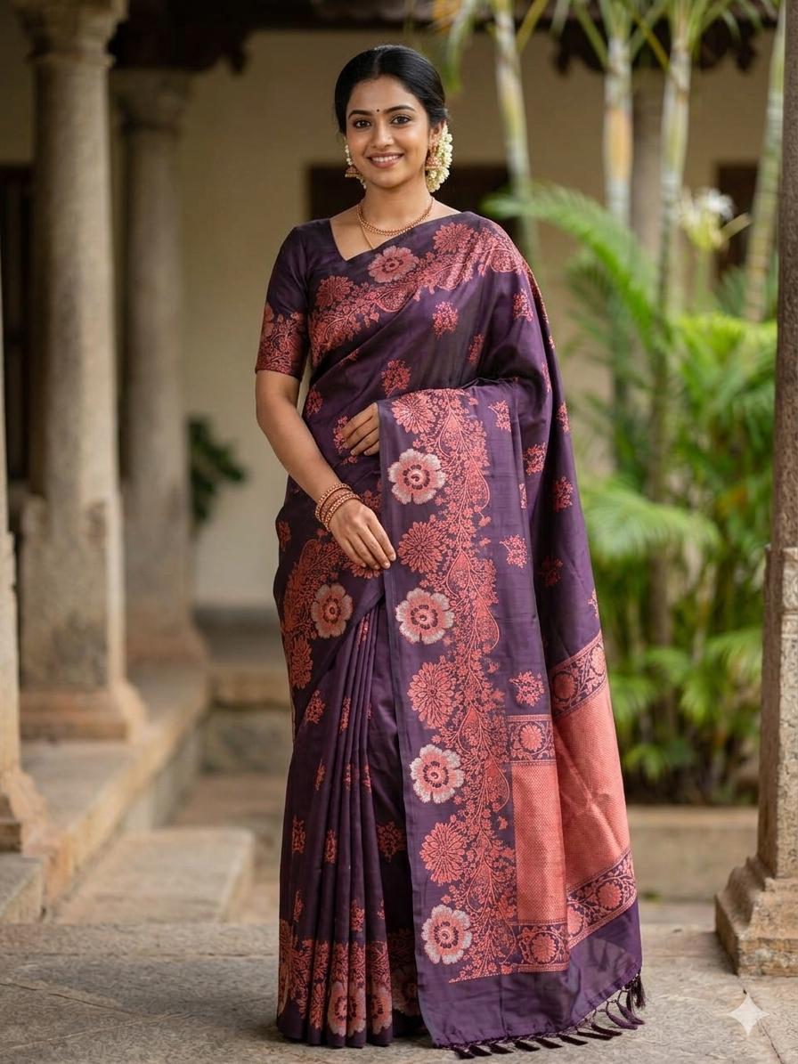 Pure Kanchipuram Silk Saree