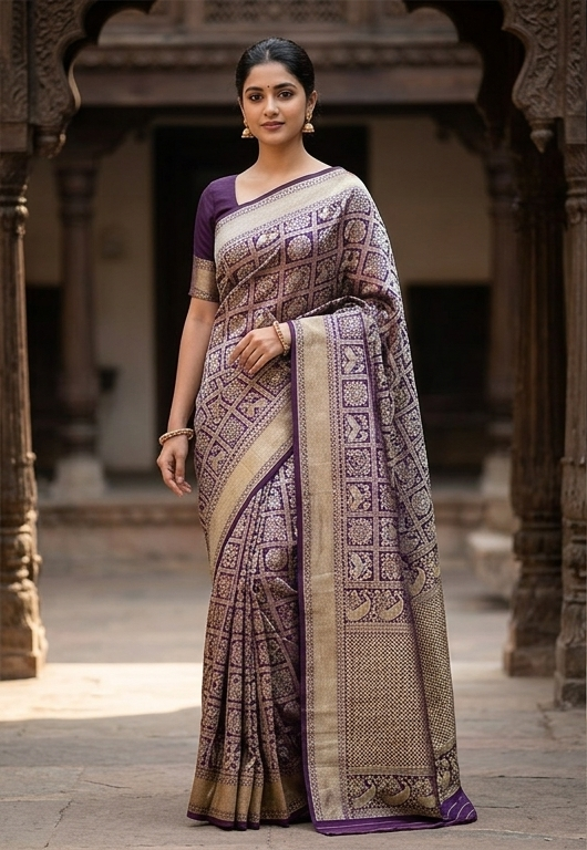 Pure Kanchipuram Silk Saree